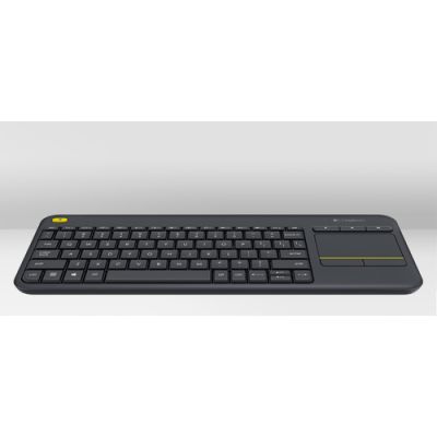 Logitech K400 Plus Tv Tastatur RF Wireless QWERTZ Tschechisch Schwarz