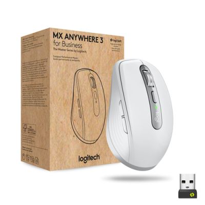 Logitech Anywhere 3 for Business Maus rechts Bluetooth Laser 4000 DPI