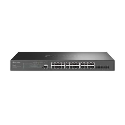 TP-Link Omada SG3428MP Netzwerk-Switch Managed L2+ Gigabit Ethernet (10/100/1000) Power over Ethernet (PoE) 1U Schwarz