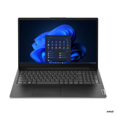 Lenovo V V15 Laptop 39,6 cm (15.6") Full HD AMD Ryzen™ 5 7520U 16 GB LPDDR5-SDRAM 512 GB SSD Wi-Fi 5 (802.11ac) Windows 11 Pro Schwarz