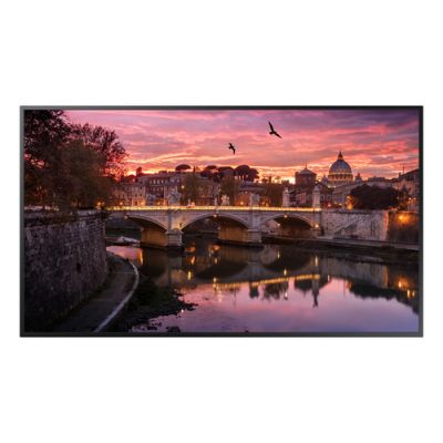 Samsung QB85R-B Digital Signage Flachbildschirm 2,16 m (85") VA WLAN 350 cd/m² 4K Ultra HD Schwarz Tizen 4.0 16/7