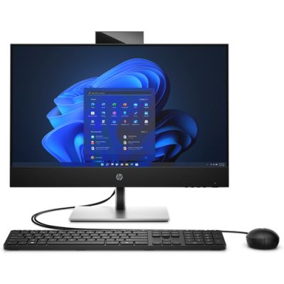 HP ProOne 440 G9 Intel® Core™ i5 i5-13400T 60,5 cm (23.8") 1920 x 1080 Pixel All-in-One-PC 16 GB DDR4-SDRAM 512 GB SSD Windows 11 Pro Wi-Fi 6E (802.11ax) Schwarz, Silber