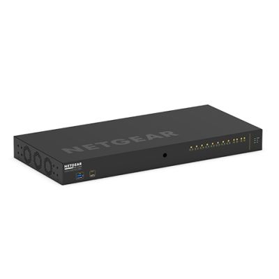 NETGEAR M4250-10G2XF-PoE+ Managed L2/L3 Gigabit Ethernet (10/100/1000) Power over Ethernet (PoE) 1U Schwarz