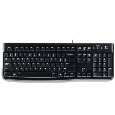 Logitech Keyboard K120 for Business Tastatur USB QWERTZ Ungarisch Schwarz