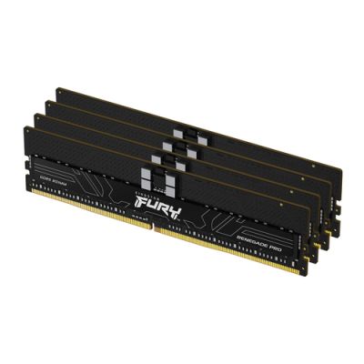 Kingston Technology FURY 128GB 6000MT/s DDR5 ECC Reg CL32 DIMM (4er-Kit) Renegade Pro EXPO
