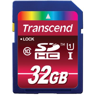 Transcend 32GB SDHC CL 10 UHS-1 MLC Klasse 10