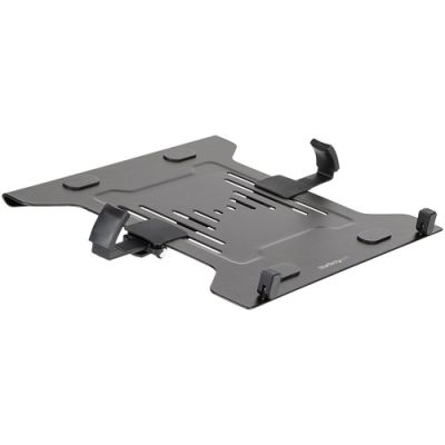 StarTech.com VESA Laptop Halterung - Monitorarm Laptop Ablage/Adapter für Notebooks bis 4.5kg - 75x75 & 100x100 VESA Muster - Laptophalter/Ablagefach für Monitor- Ärme/Halterungen - Monitorarm laptoperhöhung