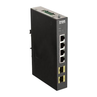 D-Link DIS-100G-6S Netzwerk-Switch Unmanaged Gigabit Ethernet (10/100/1000) Schwarz