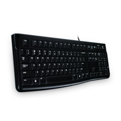 Logitech Keyboard K120 for Business Tastatur USB QWERTZ Schweiz Schwarz