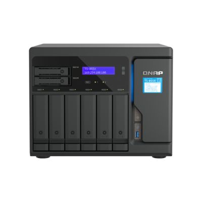 QNAP TS-855X SAN Tower Ethernet/LAN Schwarz C5125