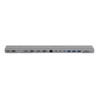 Targus HyperDrive 4K 2 x USB 3.2 Gen 2 (3.1 Gen 2) Type-C Silber
