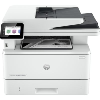 HP LaserJet Pro MFP 4102dw Drucker, Schwarzweiß, Drucker für Kleine und mittlere Unternehmen, Drucken, Kopieren, Scannen, Wireless; Mit Instant Ink kompatibel; Drucken vom Smartphone oder Tablet; Automatischer Vorlageneinzug