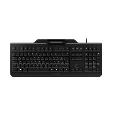 CHERRY SECURE BOARD 1.0 Kabelgebundene Chipkarten Tastatur, Schwarz, USB (QWERTZ - DE)