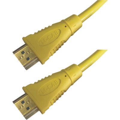 M-Cab HDMI Hi-Speed Kabel with Ethernet - 2.0m - GELB