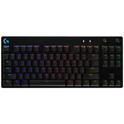 Logitech G Pro Gaming Tastatur USB Englisch Schwarz
