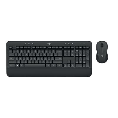 Logitech MK545 ADVANCED Wireless Keyboard and Mouse Combo Tastatur Maus enthalten USB QWERTZ Deutsch Schwarz