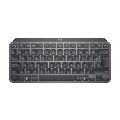 Logitech MX Keys Mini for Business Tastatur RF Wireless + Bluetooth AZERTY Französisch Graphit