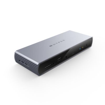 Targus HDTB4D-EU laptop-dockingstation & portreplikator Andocken Thunderbolt 4 Grau