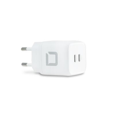 DICOTA D31984 Ladegerät für Mobilgeräte Tablet Weiß AC Schnellladung Drinnen