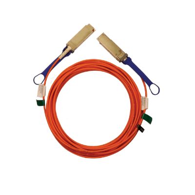 Nvidia MC2210310-010 Glasfaserkabel 10 m QSFP Rot