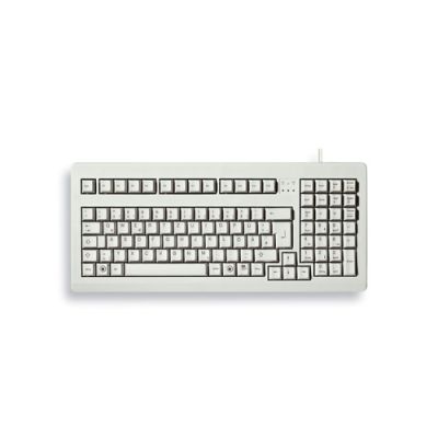 CHERRY G80-1800 COMPACT KEYBOARD, Kabelgebunden, Hell Grau. PS2/USB (QWERTZ - DE)