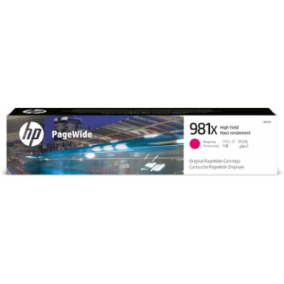 HP 981X Magenta Original PageWide Druckerpatrone mit hoher Reichweite