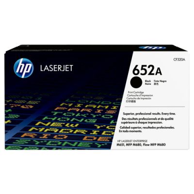 HP 652A Schwarz Original LaserJet Tonerkartusche