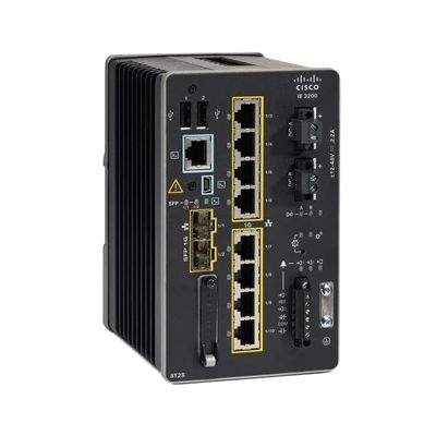 Cisco Catalyst IE-3200-8T2S-E Netzwerk-Switch Managed L2/L3 Gigabit Ethernet (10/100/1000) Schwarz