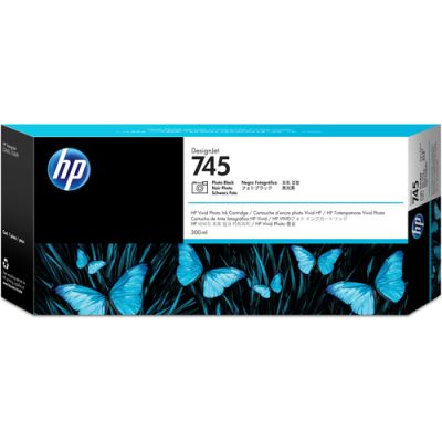 HP 745 DesignJet Druckerpatrone Fotoschwarz, 300 ml
