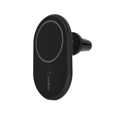 Belkin WIC004BTBK-NC Ladegerät für Mobilgeräte Smartphone Schwarz Zigarettenanzünder Kabelloses Aufladen Schnellladung Auto