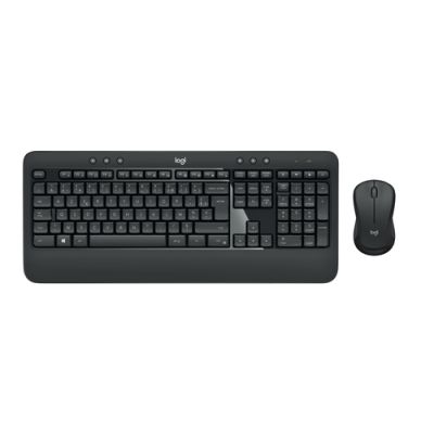 Logitech Advanced MK540 Tastatur Maus enthalten USB AZERTY Belgisch Schwarz, Weiß