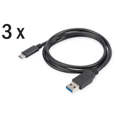 Digitus USB Type-C Ladekabel set, Typ C - A