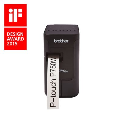 Brother PT-P750W Etikettendrucker 180 x 180 DPI 30 mm/sek Verkabelt & Kabellos HSE/TZe WLAN