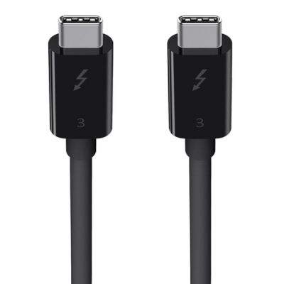 Belkin F2CD084bt0.8MBK 0,8 m 40 Gbit/s Schwarz