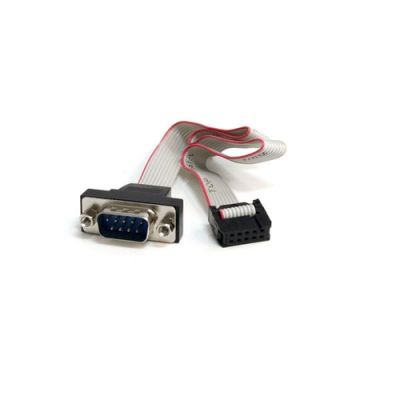 StarTech.com 10 Pin Motherboard Pinheader auf serielles DB9 Kabel