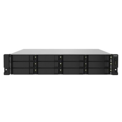 QNAP TS-1232PXU-RP NAS Rack (2U) Ethernet/LAN Schwarz AL324