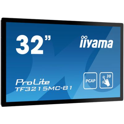 iiyama ProLite TF3215MC-B1 Computerbildschirm 81,3 cm (32") 1920 x 1080 Pixel Full HD LED Touchscreen Kiosk Schwarz