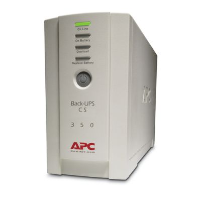 APC Back-UPS Unterbrechungsfreie Stromversorgung (USV) Standby (Offline) 0,35 kVA 210 W 4 AC-Ausgänge