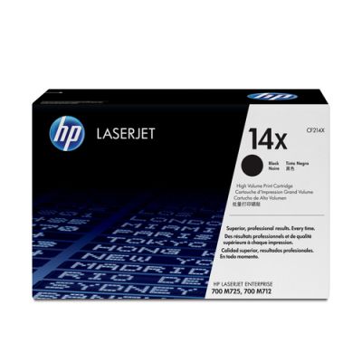 HP 14X Schwarz Original LaserJet Tonerkartusche mit hoher Reichweite