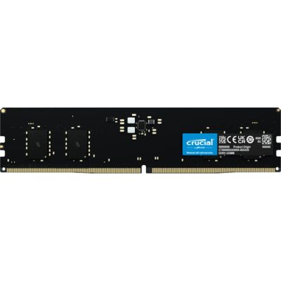 Crucial 8GB (1x8GB) DDR5-5600 CL46 RAM Arbeitsspeicher Speichermodul 5600 MHz ECC