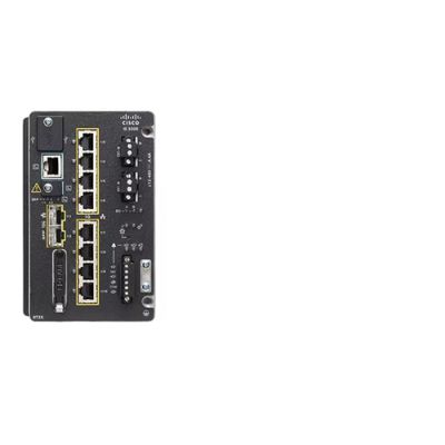 Cisco IE-3300-8T2X-A Netzwerk-Switch Managed Gigabit Ethernet (10/100/1000) Schwarz