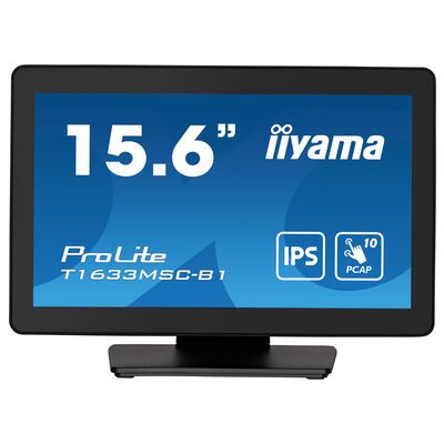 iiyama ProLite T1633MSC-B1 Computerbildschirm 39,6 cm (15.6") 1920 x 1080 Pixel Full HD LCD Touchscreen Schwarz