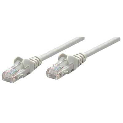 Intellinet Premium Netzwerkkabel, Cat6, S/FTP, 100% Kupfer, Cat6-zertifiziert, LS0H, RJ45-Stecker/RJ45-Stecker, 1,5 m, grau