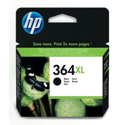 HP 364XL Schwarz Original Druckerpatrone mit hoher Reichweite