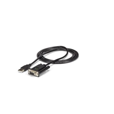 StarTech.com USB auf Seriell RS232 Adapter - DB9 Seriell DCE Adapter Kabel mit FTDI - Null Modem - USB 1.1 / 2.0 - USB Busbetrieben