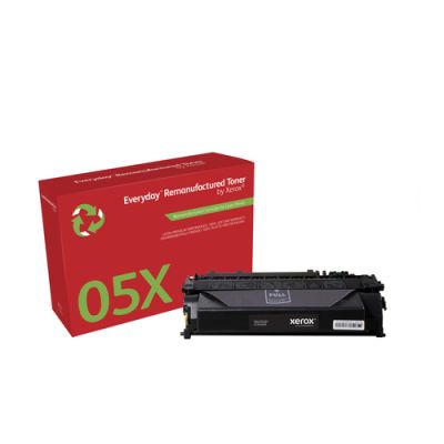 Everyday ™ Mono wiederaufbereiteter Toner von Xerox, kompatibel mit HP 05X (CE505X), High capacity