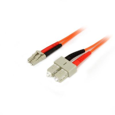 StarTech.com 3 m Multimode 50/125 Duplex LWL-Patchkabel LC - SC