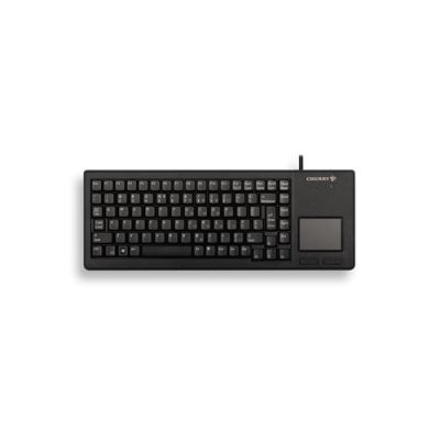 CHERRY XS Touchpad Tastatur USB QWERTY UK Englisch Schwarz
