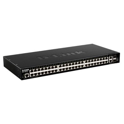 D-Link DGS-1520-52/E Netzwerk-Switch Managed L3 10G Ethernet (100/1000/10000) 1U Schwarz