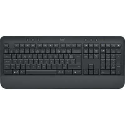 Logitech Signature K650 Tastatur Bluetooth AZERTY Französisch Graphit